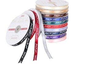 พิมพ์โลโก้ที่กำหนดเองริบบิ้นผ้าไหม45เมตรแต่ละม้วน2.5เซนติเมตรเพียงสำหรับคุณและ1เซนติเมตร I <span class=keywords><strong>Love</strong></span> ริบบิ้นสำหรับแพคเกจดอกไม้แพคเกจกล่อง - Product Image 4