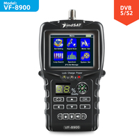 Findsat VF-8900 HD DVB-S2 Satellite Finder, analyseur de spectre, compteur de signal pour alignement de plat