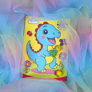 Kit de peinture de <span class=keywords><strong>dinosaures</strong></span> par numéros Kit de peinture par numéros amusant et <span class=keywords><strong>facile</strong></span> pour enfants et adultes - Product Image 5