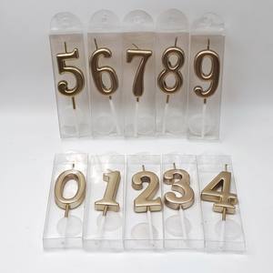 厂家直接批发小可爱生日蛋糕蜡烛定制数字造型生日蜡烛 - Product Image 3