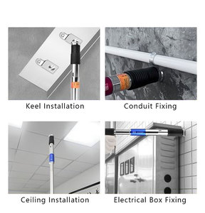 Chiodatrici all'Ingrosso in Confezione Multipla Portatili Facili da Usare <span class=keywords><strong>a</strong></span> Bassa Rumorosità Mini Pistola Sparachiodi Silenziosa per Soffitti - Product Image 6