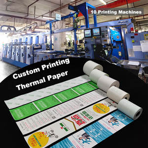 Papel Térmico Sin BPA <span class=keywords><strong>de</strong></span> 80x80mm y 57x40mm, Tamaño Personalizado, Papel <span class=keywords><strong>de</strong></span> Una Sola Capa para Cajas Registradoras POS, Recibos <span class=keywords><strong>de</strong></span> Gasolineras y Cines - Product Image 2