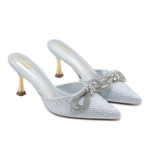 Y <span class=keywords><strong>scarpe</strong></span> <span class=keywords><strong>chiuse</strong></span> da donna autunno nuovo stile sexy punta punta diamante pantofole donna tacchi a pompa per donna sandali <span class=keywords><strong>con</strong></span> <span class=keywords><strong>tacco</strong></span> - Product Image 4