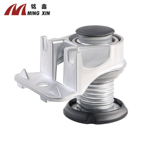 Ming Xin Zinc Alloy Adjustable Furniture Legs 175kg Load Capacity Cabinet Support Minimalist Style Easy Installation - Product Image 1