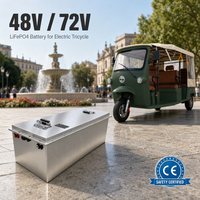 Batterie pour vélo cargo électrique 51.2V 60V 50Ah 200Ah 250Ah, étanche IP65, certifiée UN38.3, 4000 cycles, puissance stable, vente en gros