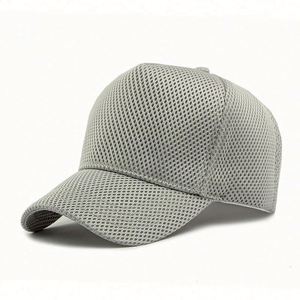 Summer Outdoor <b>Men</b> Women <b>Sun</b> Protection <b>Hat</b> Breathable Mesh Cap Large Head Baseball Cap - Product Image 5