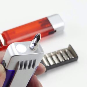 Juego de Destornilladores de Precisión Portátil de 6 Piezas con Linterna LED, Kit de Herramientas de Bolsillo Multiusos de Acero al Carbono para Reparación de Laptops, Teléfonos y Relojes - Product Image 4