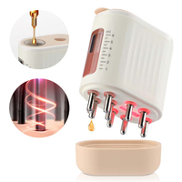 Produits de dropshipping 2025 Applicateur d'huile essentielle électrique portable pour le cuir chevelu Thérapie par lumière rouge Masseur pour la croissance des cheveux