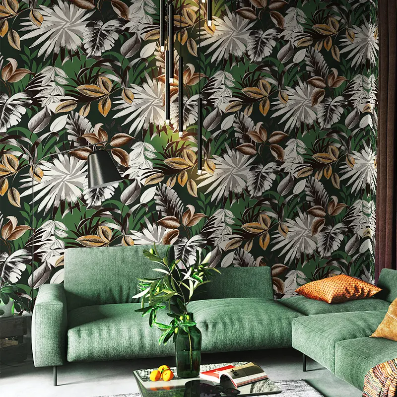 Papel tapiz de pared de estilo chino para sala de estar, dormitorio, TV, de fábrica profesional