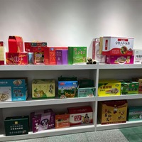 Boîte cadeau rigide écologique et recyclable en carton ondulé personnalisé avec gaufrage, pour emballage de fruits, avec trous d'aération, vente en gros