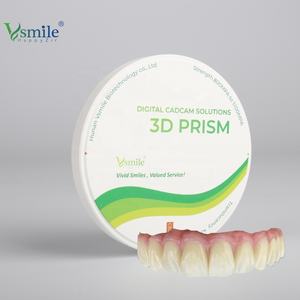 Vsmile Zirkonia Tandheelkundige 3d Prisma Meerlagige Zirkonia Schijf Cadcam Blok Tandheelkundige Lab Super Doorschijnendheid Tandheelkundige Zirkonia Schijf - Product Image 2