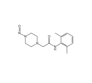 N-nitroso-N-(2,6-dimethylfenyl)-1-piperazinoacetamide/Spot Goods Nitrosamine-onzuiverheden Hoge kwaliteit farmaceutische referentie - Product Image 1