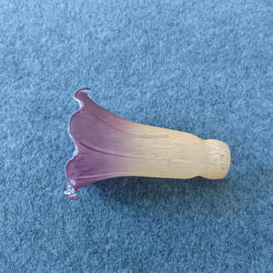 Pantalla de Lámpara de Cristal Soplado a Mano Multicolor, Estilo Europeo, para Interiores, con Forma de Lirio, Cilíndrica, para Bombillas de Filamento E14 o E12 - Product Image 4