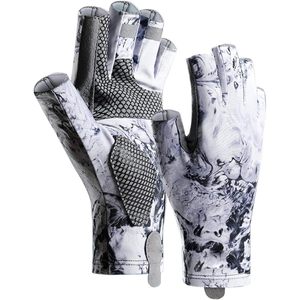 Guanti Premium da uomo/donna per la protezione solare da esterno guanti da pesca UV con dita UPF 50 + per kayak protezione da sole e UV - Product Image 1