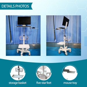 Monitorwagen, Medikamentenwagen, Kosmetik- und Schönheitssalonwagen, Krankenhauswagen, Ausrüstungskorb, Medizinischer Endoskopie-Wagen - Product Image 2
