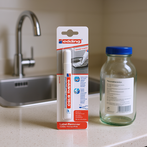 Edding Label Remover 8180 Dissolvant de résidus adhésifs et d'étiquettes sans gouttelettes - Product Image 3