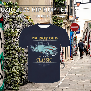 Camiseta Deportiva Casual de Hip Hop para Hombre, Personalizada con Estampado, Cómoda, Corte Regular, Manga Corta, 100% Algodón, 220g - Product Image 2