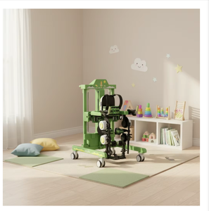 Aide à la marche en alliage d'aluminium pour enfants hémiplégiques atteints de paralysie cérébrale, avec contrôle à une seule touche pour l'apprentissage de la marche debout des bébés - Product Image 4