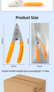 CFS-3, 3 отверстия, 3 порта, оптический Волоконно-оптический инструмент для зачистки кабеля, резак для зачистки волокна из нержавеющей стали - Product Image 6