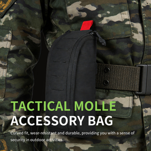Bolsa Táctica Modular MOLLE con Logotipo Personalizado, Corte Láser, Acolchada, para Campo, Mini Botiquín <span class=keywords><strong>de</strong></span> Primeros Auxilios Vacío - Product Image 5