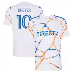 Uniformes de Fútbol United <span class=keywords><strong>Santiago</strong></span> 2026, Camisetas de Fútbol Transpirables de Manga Corta de Alta Calidad para Partidos, Personalizables - Product Image 2