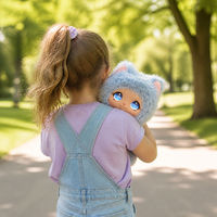 Peluche interactive parlante IA, douce et moelleuse, avec fonction Q&A multilingue, cadeau compagnon, rembourrage en coton PP, pour 5-7 ans