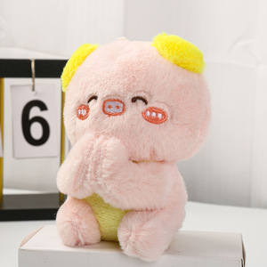 Nuovo Ciondolo Peluche a Forma di Orso Cartoonesco, Decorazione Appesa per Zaino, Piccola Bambola, Produzione e Vendita all'Ingrosso - Product Image 6