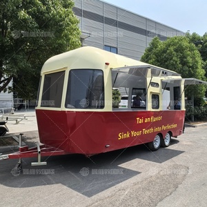 Fourgonnette de Restauration Mobile Multifonctionnelle en Acier Galvanisé de Haute Qualité pour Hot-dogs et Crèmes Glacées – Idéale pour les Voyages en <span class=keywords><strong>Camping</strong></span>-<span class=keywords><strong>car</strong></span> et sur la Route - Product Image 3