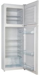 Energy Saving Double Door Factory 260L 12V 24V Solar <b>Fridge</b> Freezer Refrigerator Dc Solar <b>Fridge</b> Freezer - Product Image 2