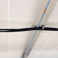Clips de gestion de câbles anodisés Sunforson pour l'installation de panneaux solaires sur toit, au sol ou en carport - SFS-CC-01