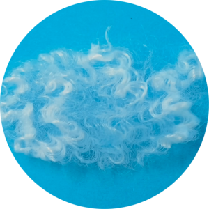 Fibre de polyester conjuguée creuse pour rembourrage de poupée 3d64mm FR - Product Image 3