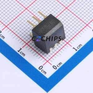 DE-03PD DIP Switch Through hole Component (THT),P=2.54mm Switch Piano Key Single Pole Single Throw 3 2.54mm - Product Image 2