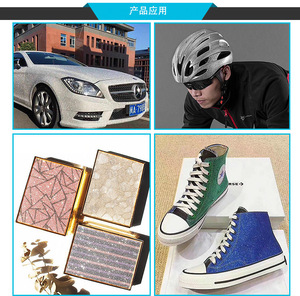 <span class=keywords><strong>Film</strong></span> publicitaire en PVC pailleté Lianxing pour chaussures, base non adhésive, couleur argent, rouleau de 100 m - Product Image 6