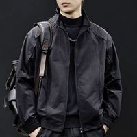 Chaqueta de Hombre Nueva 2026, Estilo Americano Moderno, Chaqueta Casual de Primavera y Otoño, Ropa de Estilo Bad Boy a la Moda, Cortavientos para Hombre