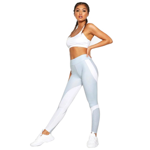 Mantequilla de canalé sin costura <span class=keywords><strong>Leggings</strong></span> Fit contorno polainas de Yoga - Product Image 1