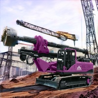 Máquina Perforadora de Pozos sobre Orugas, Maquinaria de Construcción de Cimentaciones, Equipo de Perforación Rotatoria
