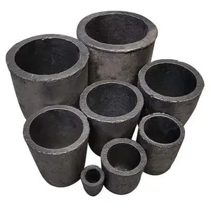 China high heating induction furnace graphite crucible for sale