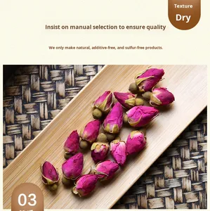 Té de Rosas ZUEN 50g, Té Saludable Crudo, Calma el Hígado, Alivia la Depresión, Regula la Menstruación, Promueve la Circulación Sanguínea - Product Image 6