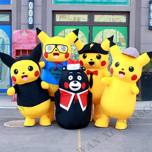 Costume de mascotte <span class=keywords><strong>adulte</strong></span> gonflable de personnage de dessin animé de haute qualité costume de mascotte costume de mascotte <span class=keywords><strong>Pikachu</strong></span> - Product Image 2