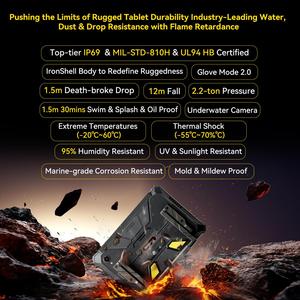 Tablette robuste Blackview Active 12 Pro 5G en vente flash, 11 pouces, 16 Go + 1 To, Android 15, Octa Core, version mondiale, 30 000 mAh avec <span class=keywords><strong>Google</strong></span> <span class=keywords><strong>Play</strong></span> - Product Image 6