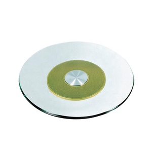 Organizador Giratorio de Vidrio Templado de 36 Pulgadas para Bodas, Plato Giratorio para Comedor con Bandeja Rotatoria - Product Image 2