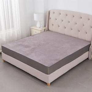 Protège-<span class=keywords><strong>matelas</strong></span> molletonné Super doux, ensemble de protection imperméable <span class=keywords><strong>pour</strong></span> <span class=keywords><strong>matelas</strong></span>, drap de lit, taie d'oreiller, en Stock, 50% de réduction - Product Image 4