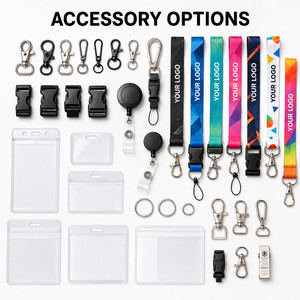 Custom Logo <b>Lanyard</b> with ID Badge Holder Retractable Badge Reel Safety Breakaway for Office Exhibition Promotional Gift - Product Image 5
