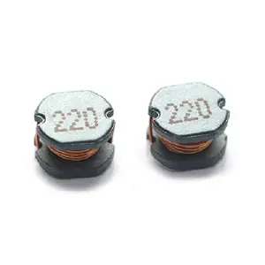 Thành Phần Cuộn Cảm Vết Thương Dây 22UH Không Được Che Chắn Cuộn Cảm Ferrite Dây Đồng Smd CD107 Dùng Cho Đèn LED Ngoài Trời