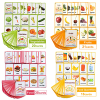Service d'impression de cartes d'apprentissage phonétique laminées de haute qualité, personnalisées, cartes flash en papier sur mesure, écologiques et durables