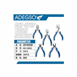 Commercio all'ingrosso 5 pz strumenti a mano durevole Set varie applicazioni pinze e chiavi chiavi pacchetto per la manutenzione elettrica - Product Image 1