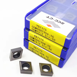 Inserto <span class=keywords><strong>de</strong></span> carburo para torneado ZCCCT INSERT CCMT CCMT060204 TC YB7315 para fresadora CNC, CCMT09 CCMT06, punta <span class=keywords><strong>de</strong></span> carburo CCMT0602 - Product Image 2