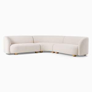 Modular <b>Sofa</b> Fabric <b>Sofa</b> Comfortable Stylish Contemporary Design Durable Upholstered Sections Perfect <b>For</b> Living Room - Product Image 1