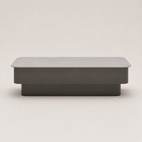 Table basse en pierre frittée de style italien moderne et minimaliste, ensemble de tables adaptées aux meubles d'hôtel et aux meubles de maison