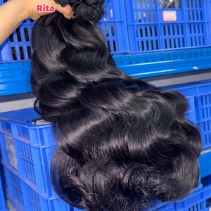 Lot de Cheveux Naturels Vietnamiens Sans Taxe, 100% Cheveux Humains Bruts Cambodgiens, Fournisseur de Cheveux Bruts Bouclés Birmans avec Frontal HD 13*4 - Product Image 4